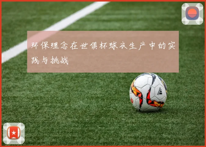 环保理念在世俱杯球衣生产中的实践与挑战